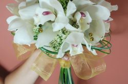 Bukiety ze storczyków cymbidium