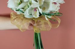 Bukiety ze storczyków cymbidium